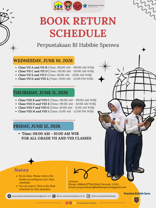 Jadwal Pengembalian Buku